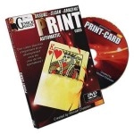 Print Card by Mickael Chatelain (DVD & Gimmick)