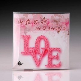 Rose Flower - The Card