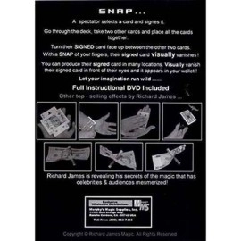 Snap (Blue Bicycle) by Richard James (DVD & Gimmick)