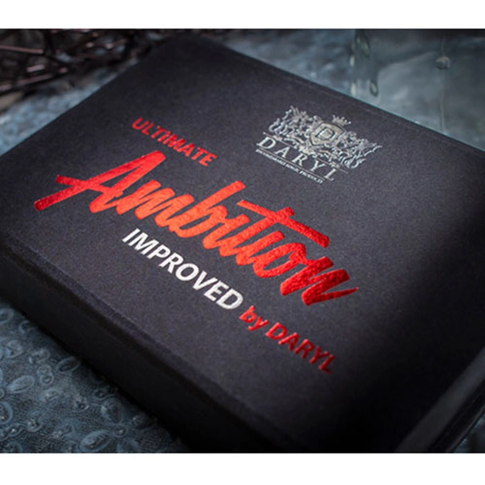Ultimate Ambition Improved Red (Gimmicks and Online Instructions) by DARYL 