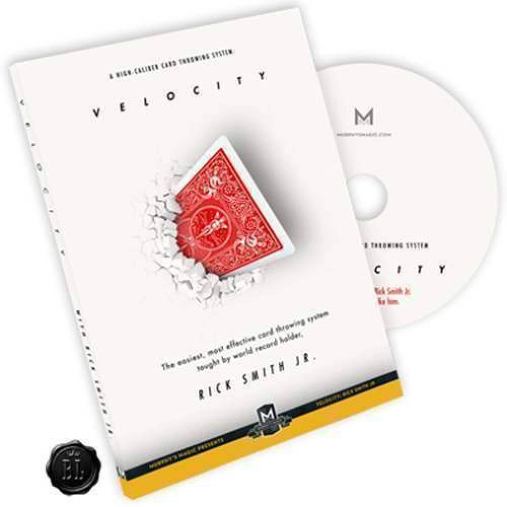 Velocity : High-Caliber Card Throwing System by Rick Smith Jr. - DVD