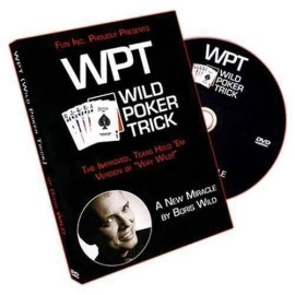 Wild Poker Trick (WPT) by Boris Wild (with DVD)