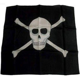 Skull Silk by Magic By Gosh - 45 x 45 cm