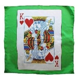 Card silk - King of Heart - 60 cm (24 inches)