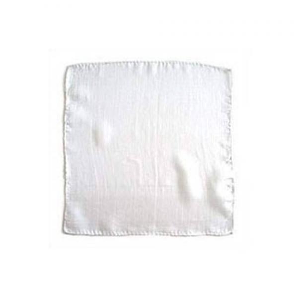 Silk squares - 20 cm - White