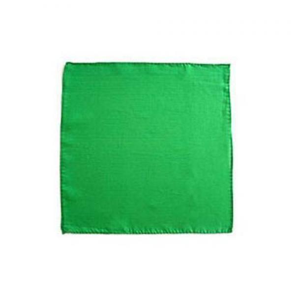 Silk squares - 20 cm - Green