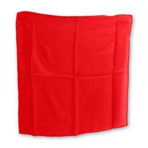 Silk squares - 20 cm - Red