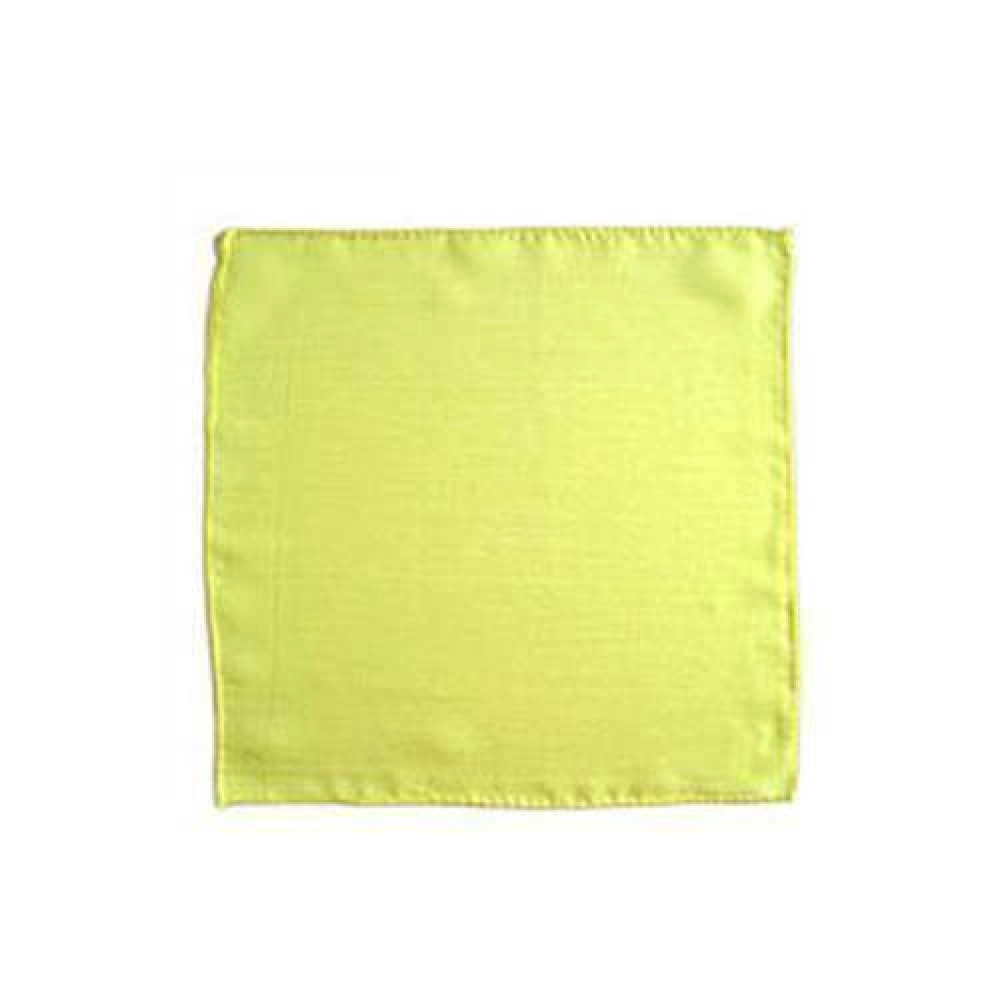 Silk squares - 45 cm (18 inches) - Lemon Yellow