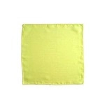 Silk squares - 60 cm (24 inches) - Lemon Yellow