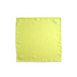 Silk squares - 60 cm (24 inches) - Lemon Yellow