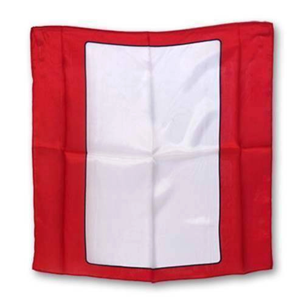 Silk Red 18" Blank Card from Magic by Gosh