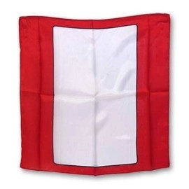 Silk Red 18" Blank Card from Magic by Gosh