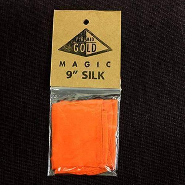 Silk 9" - 22 cm (Orange) by Pyramid Gold Magic 