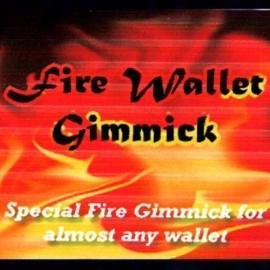 Fire Wallet Gimmick by Tora Magic
