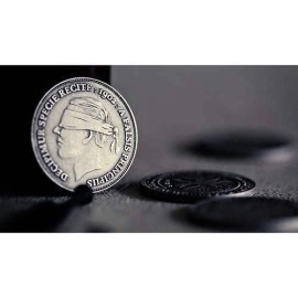 1902 Antique silver finish coins ( Half Dollar) by Ellusionist 