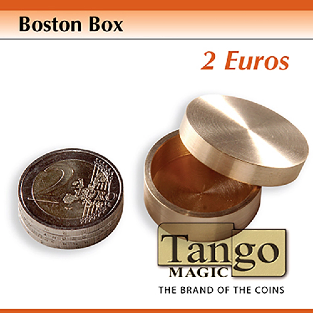 Boston Box (2 Euro coin) (B0007) by Tango Magic - Trick