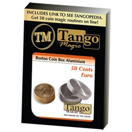 Boston Coin Box Aluminum (50 cent Euro) by Tango