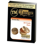Boston Coin Box Brass (50 cents Euro) by Tango - Trick (B0006)