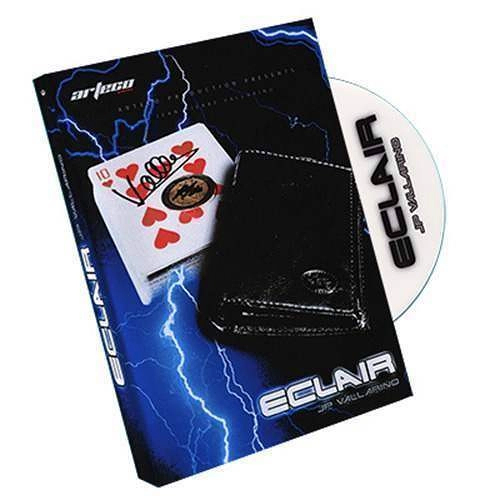 Eclair (Euro Gimmick and DVD) by Jean-Pierre Vallarino with wallet