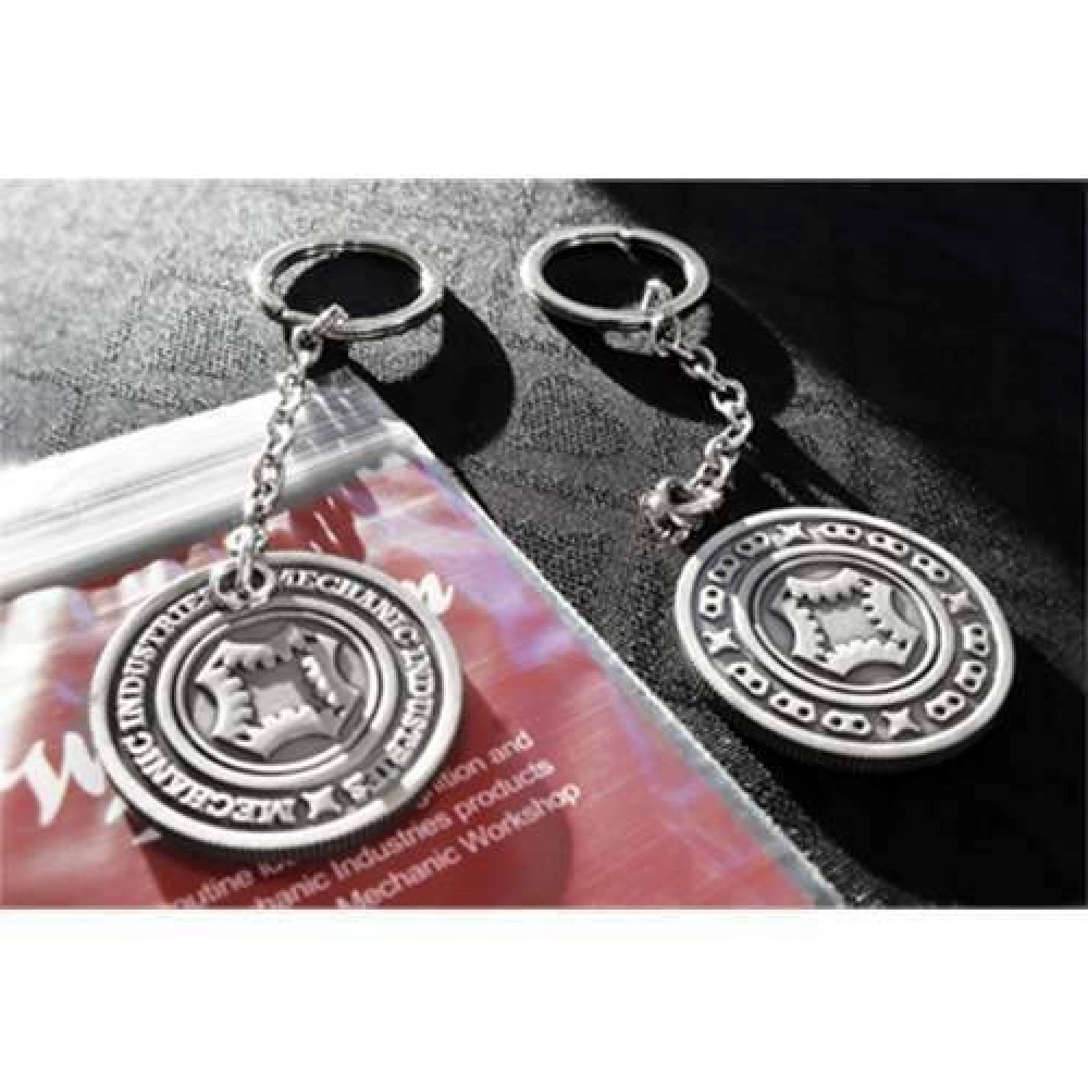 Ignition (Gun Metal Keyring + gimmick) by Mechanic Industries 