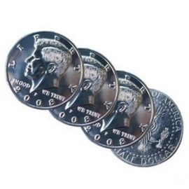 Jumbo Half Dollar Shells 3 + 1 Set