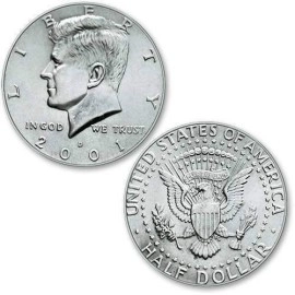 Half Dollar regular - single piece