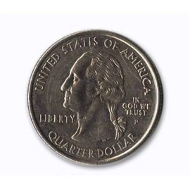 Quarter Dollar Coin Normal - single piece