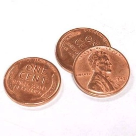Steel Core Penny (3 Pennies) 