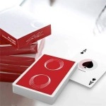 Spielkarten Saturn Noneycomb Plaiyng Cards (Red) by Jose Morales