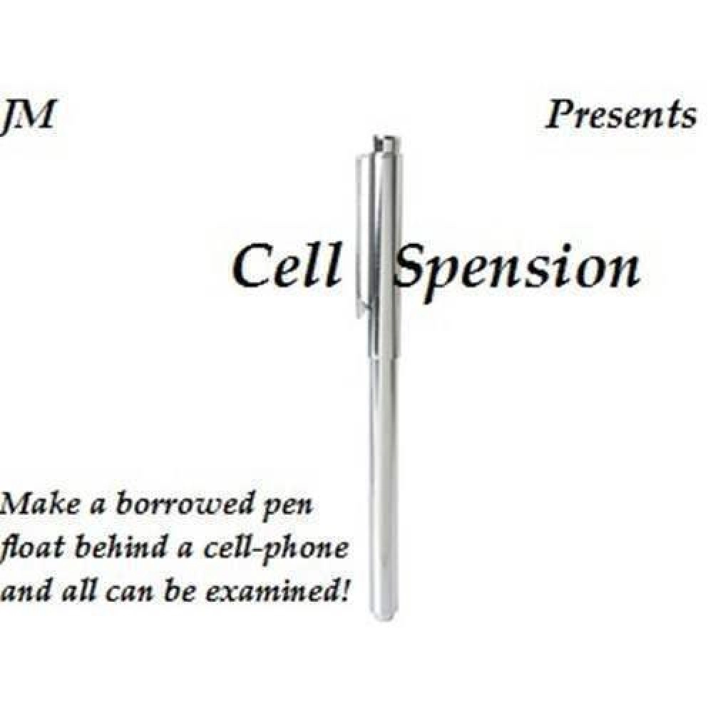 Cell Spension by Justin Miller - DVD and Gimmick