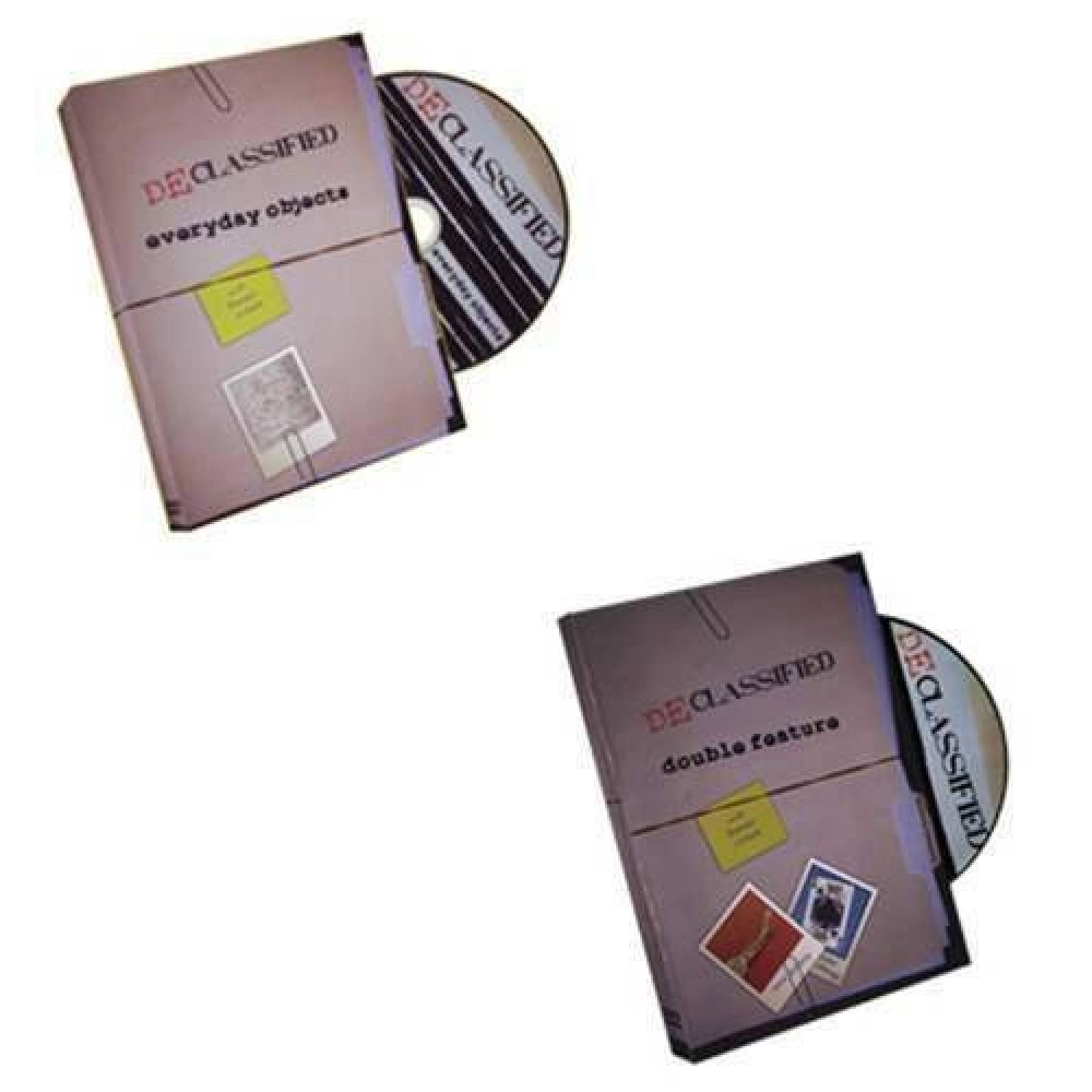 Declassified Vol.1 e Vol. 2  (Magic With Everyday Objects) - 2 DVD set