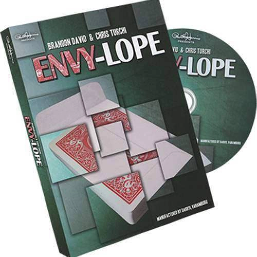 Paul Harris Envy-Lope by Brandon David and Chris Turchi (DVD & Gimmick)