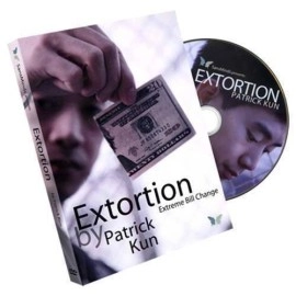 Extortion (DVD and Gimmick) by Patrick Kun and SansMinds 