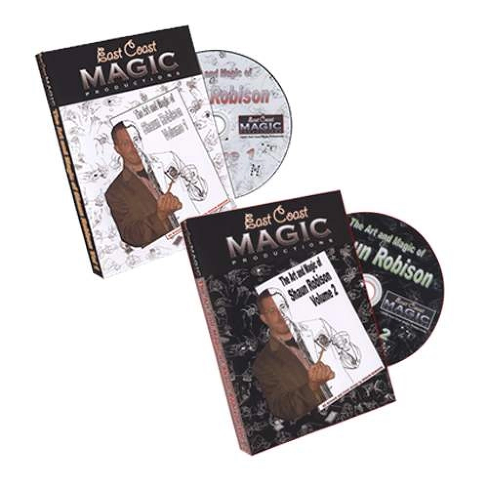 The Art And Magic Of Shaun Robison (2 Volume Set) by East Coast Magic - DVD