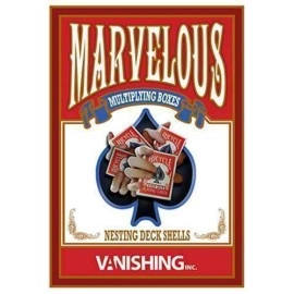 Marvelous Multiplying Card Boxes (Gimmick and DVD) by Matthew Wright and Vanishing Inc