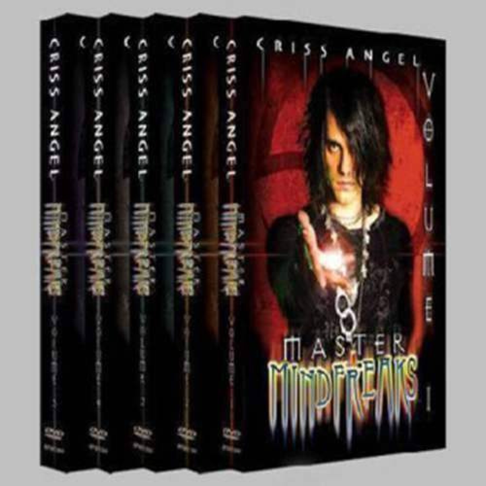 Master Mindfreaks by Criss Angel 1-5 DVD Set