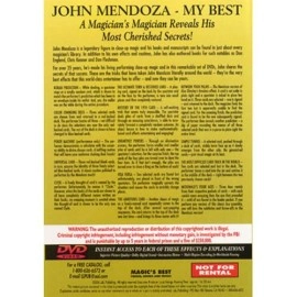 John Mendoza - My Best - 3 DVD Set