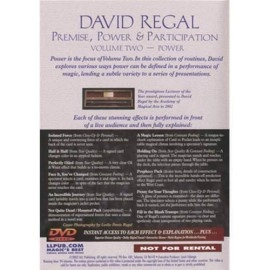 Premise Power & Participation Vol. 3 by David Regal and L & L Publishing - DVD