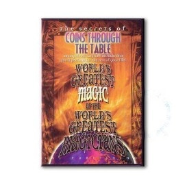 Coins Through Table (World's Greatest Magic) - DVD