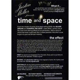 Time and Space by Justin Miller - DVD and Gimmick Cards
