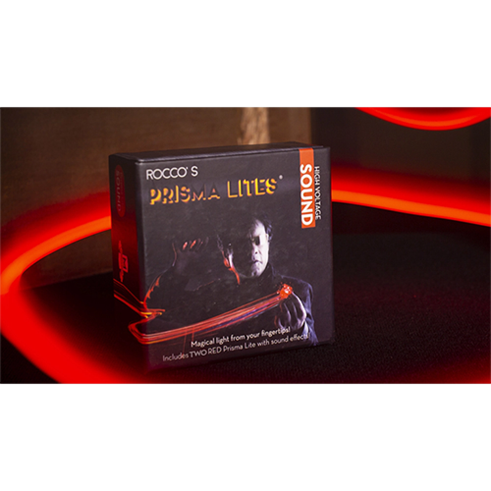 Rocco's Prisma Lites SOUND Pair (High Voltage/Red)
