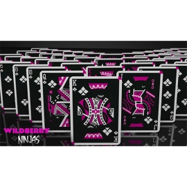 Spielkarten Cardistry Ninja Wildberry by De'vo vom Schattenreich and Handlordz
