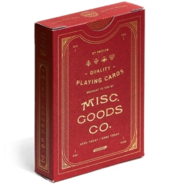 Spielkarten The MGCO Red Playing Cards
