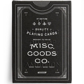 Spielkarten The MGCO Black Playing Cards