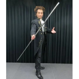 Appearing Long Cane - Silver - Metal (1.4 mt - 1.5 mt)