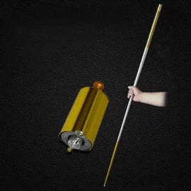Appearing Long Cane - Silver - Metal (1.4 mt - 1.5 mt)