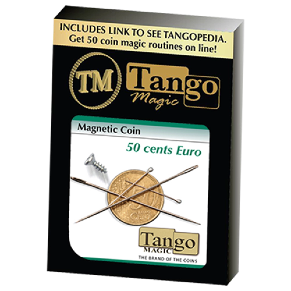 Magnetic Coin 50 cent Euro by Tango 
