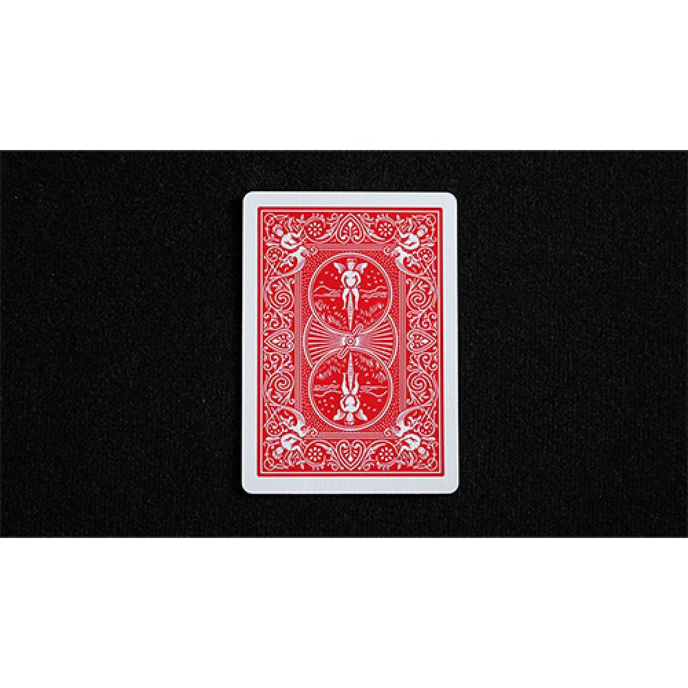 Three and a Half Bicycle Rider Back (Red Club 3 1/2)