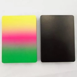 Fanning and Manipulation Cards Black Back (Three-Color Rainbow)