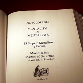 13 Steps to Mentalism PLUS Encyclopedia of Mentalism and Mentalists - Book